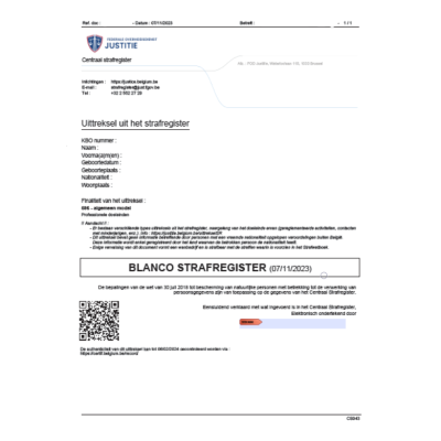 Traducción antecedentes penales Bélgica Traducción antecedentes penales Bélgica