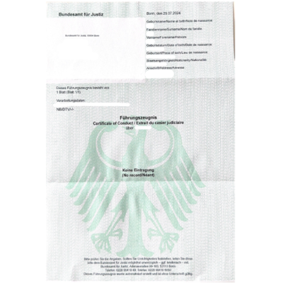 Traducción antecedentes penales Alemania Traducción antecedentes penales Alemania