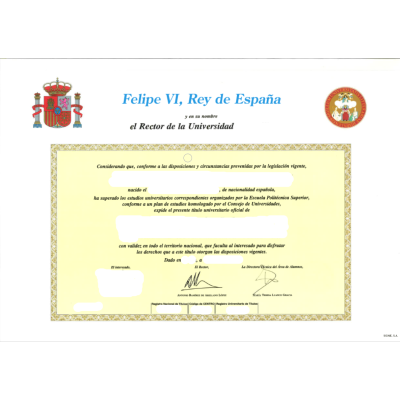 Traducción título universitario al inglés Traducción título universitario al inglés